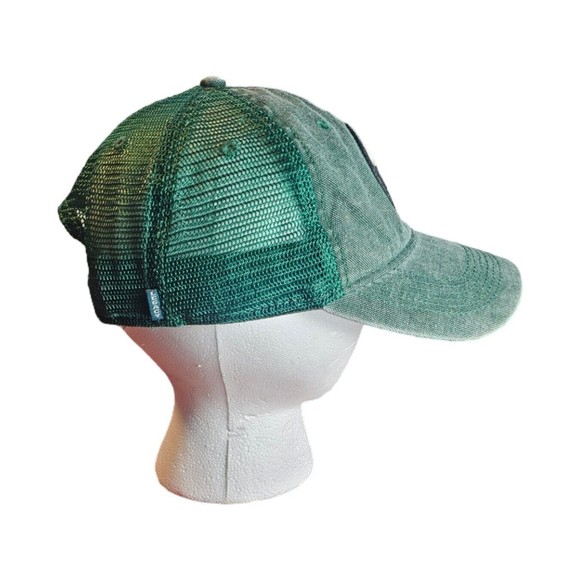 Legacy Farm Outdoors Trucker Hat Denim Forest Green Washington Family Ranch - Picture 4 of 7